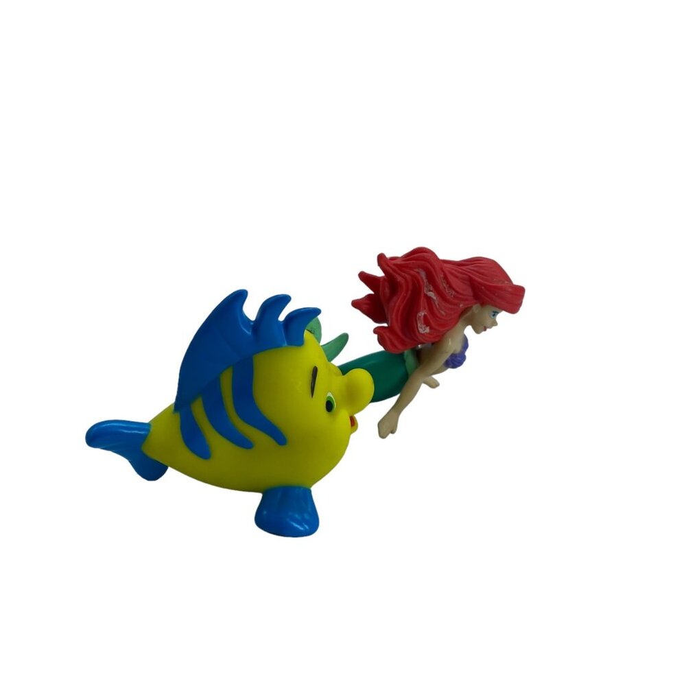 Disney The Little Mermaid Ariel & Flounder Figures‎ Cake Toppers